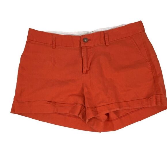 Banana Republic Martin Fit Linen blend Shorts size 12 - Picture 1 of 6